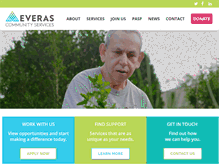 Tablet Screenshot of everas.org
